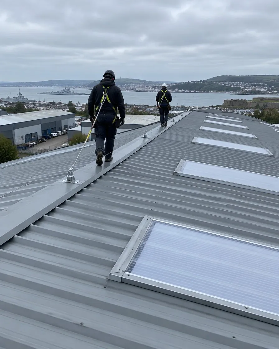 Commercial roofing in Kingsteignton