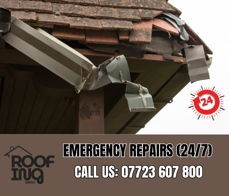 24/7 emergency roof repairs across Kingsteignton