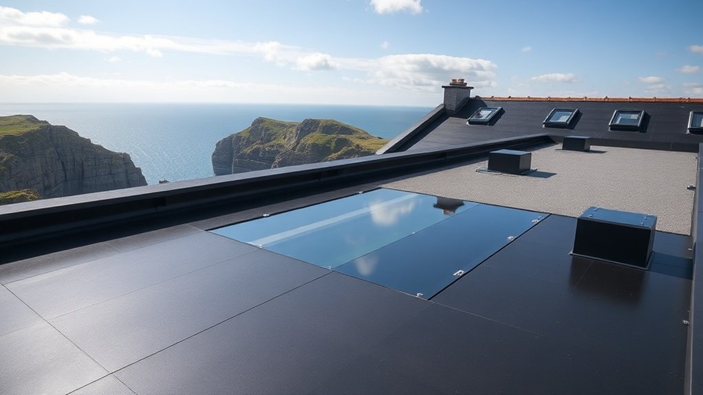 Flat roof installation in Kingsteignton