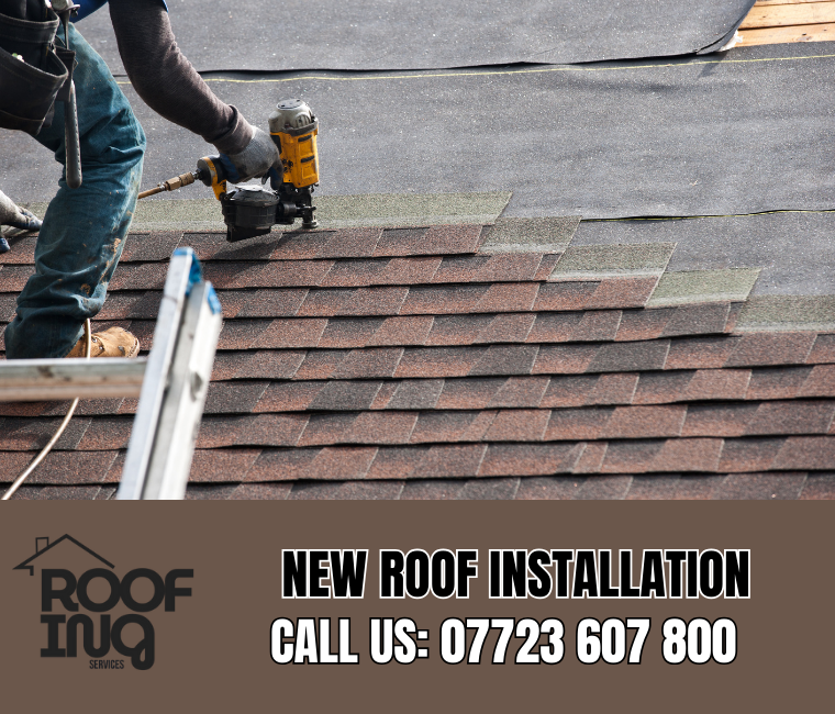 New roof installation services in Kingsteignton